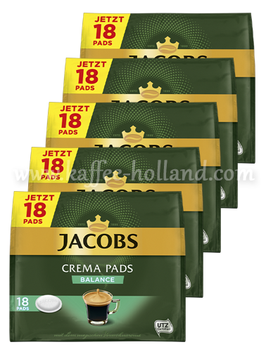 Jacobs Crema Balance - 5x18 Pads
