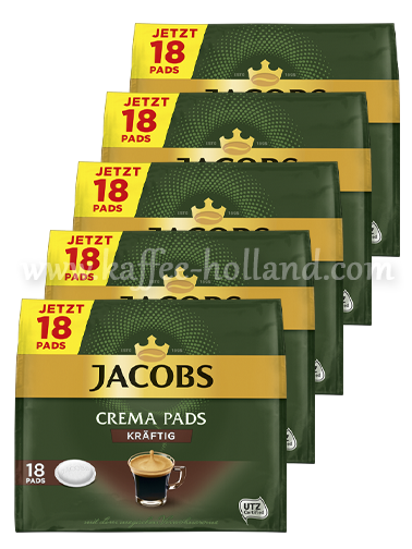 Jacobs Crema Kräftig - 5x18 Pads