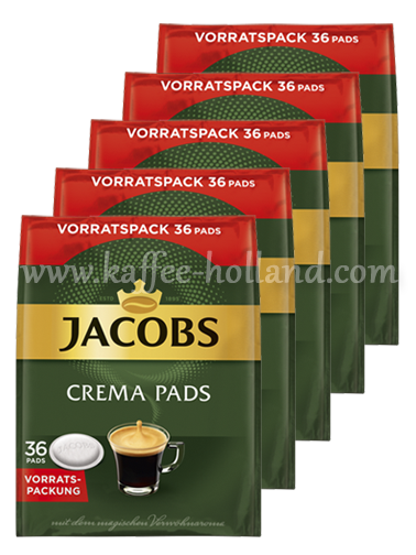 Jacobs Crema - 5x36 Pads