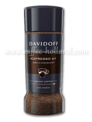 Davidoff Espresso 57 Oploskoffie 100 gr