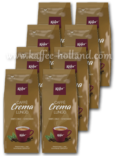 Käfer Caffè Crema Lungo Bonen - 8 kg