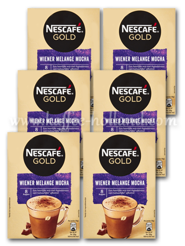 Nescafé Gold Wiener Melange Mocha x 6