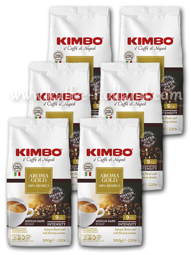 Kimbo Aroma Gold Beans - 6 kg