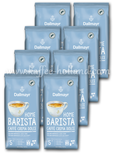 Dallmayr Home Barista Caffè Crema Dolce Bohnen - 8 kg
