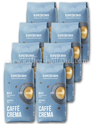 Eduscho Caffè Crema Mild Bonen - 8 kg