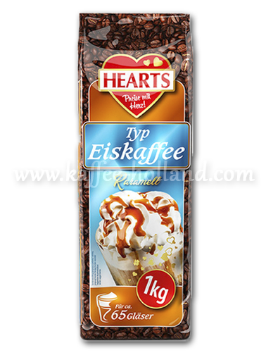 Hearts Iced Coffee Caramel