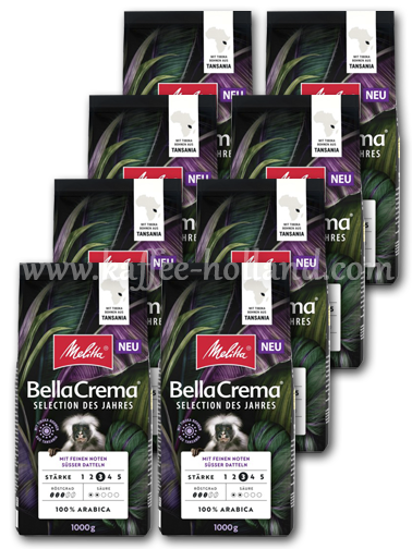Melitta BellaCrema Selection des Jahres 2024 Bonen - 8 kg
