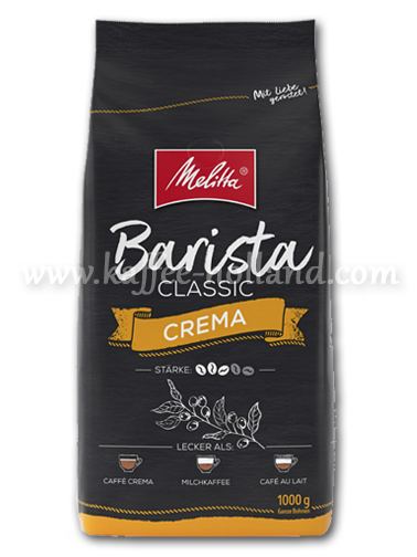 Melitta Barista Crema Beans Stocklot
